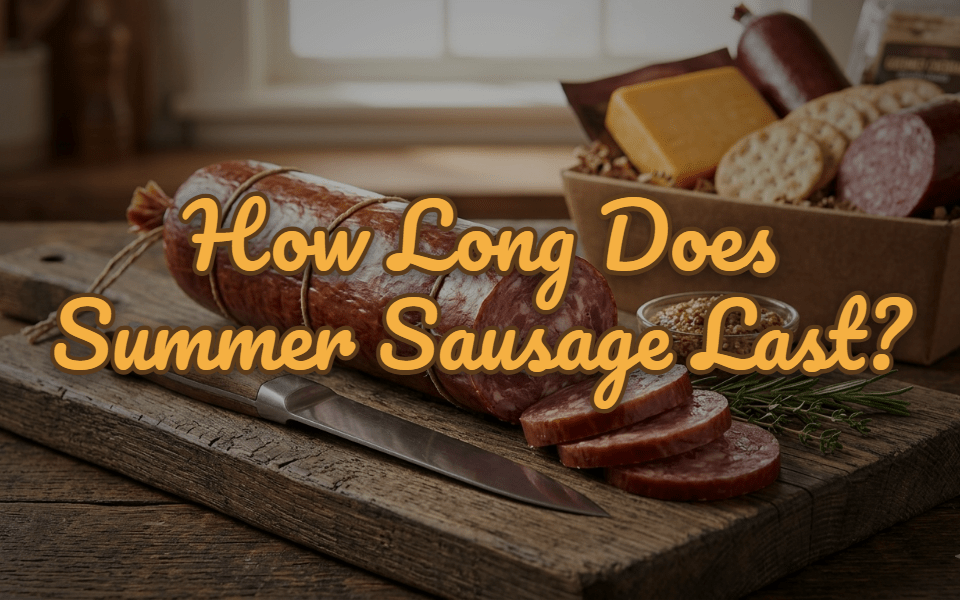 How Long Does Summer Sausage Last? Storage & Freezing Tips – Gardners