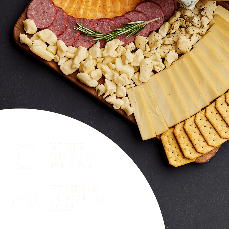 Maple Bacon Flavored Cheese Curds - Gardners Wisconsin Cheese and Sausage