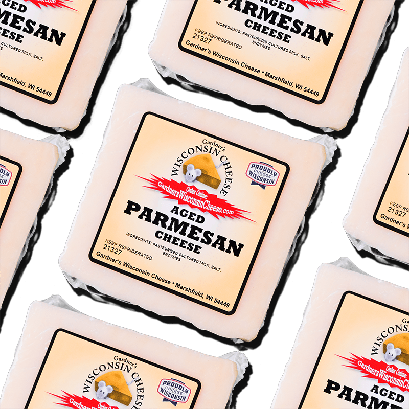 Aged Parmesan - Gardners Wisconsin Cheese and Sausage