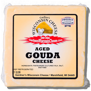 Free Aged Gouda - Gardners Wisconsin Cheese and Sausage
