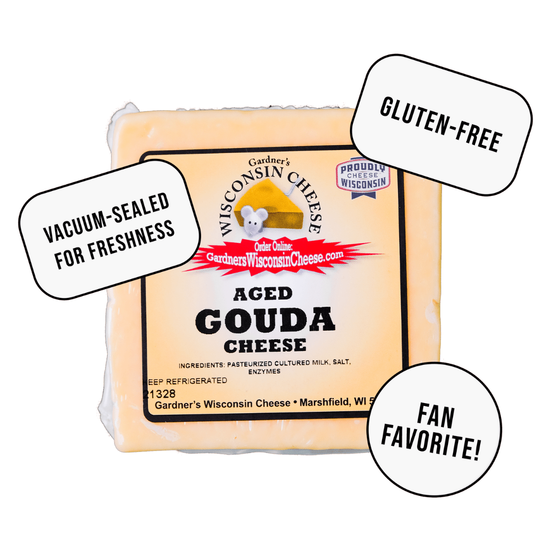 Aged Gouda - Gardners Wisconsin Cheese and Sausage