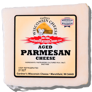 Aged Parmesan - Gardners Wisconsin Cheese and Sausage