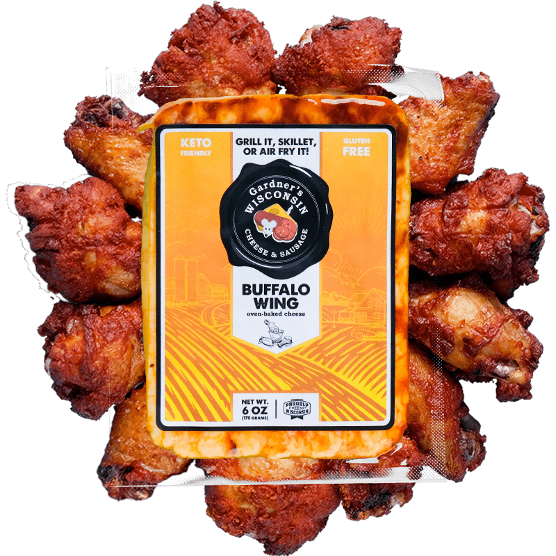 Buffalo Wing Oven - Baked Cheese *NEW* - Gardners Wisconsin Cheese and Sausage