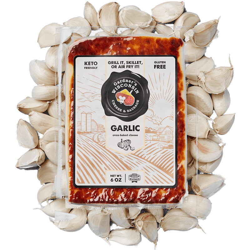 Free Garlic Oven - Baked Cheese - Gardners Wisconsin Cheese and Sausage