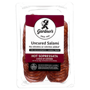 Hot Sopressata Sliced Salami *NEW* - Gardners Wisconsin Cheese and Sausage