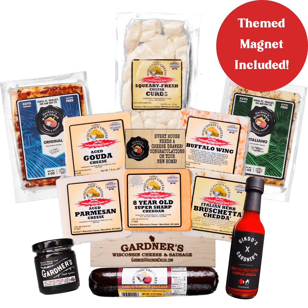 Housewarming Deluxe Gift Package *NEW* - Gardners Wisconsin Cheese and Sausage