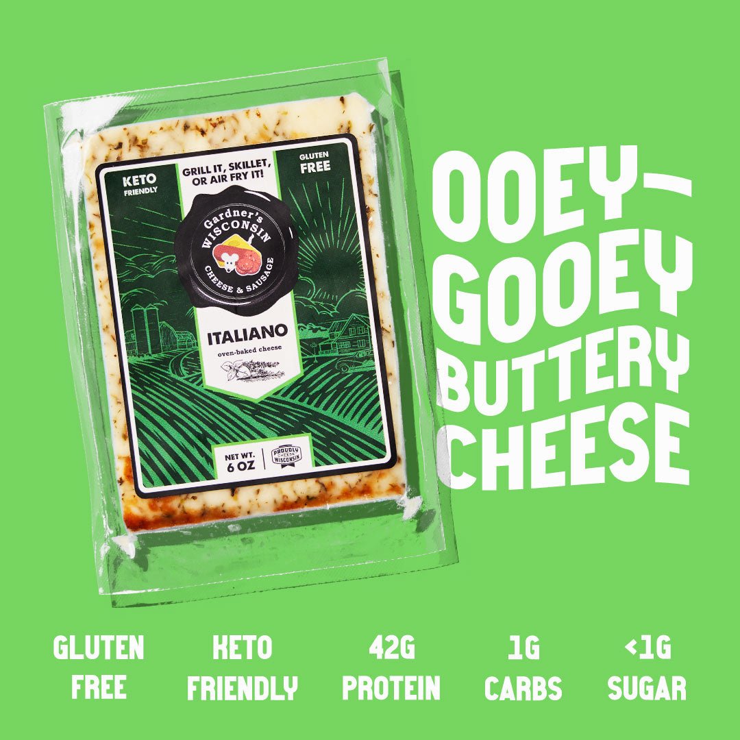 Free Italiano Oven - Baked Cheese - Gardners Wisconsin Cheese and Sausage