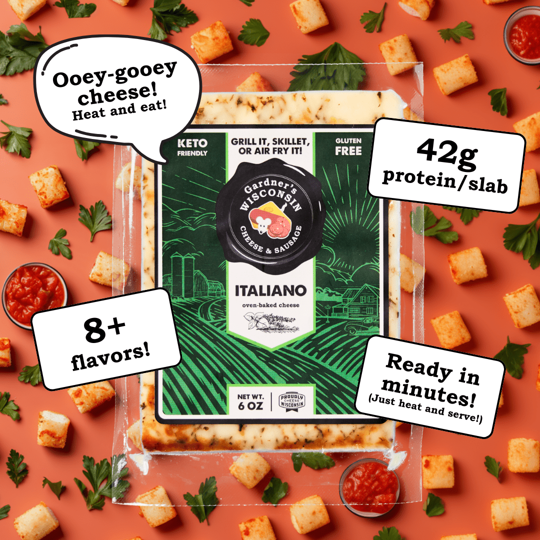 Free Italiano Oven - Baked Cheese - Gardners Wisconsin Cheese and Sausage