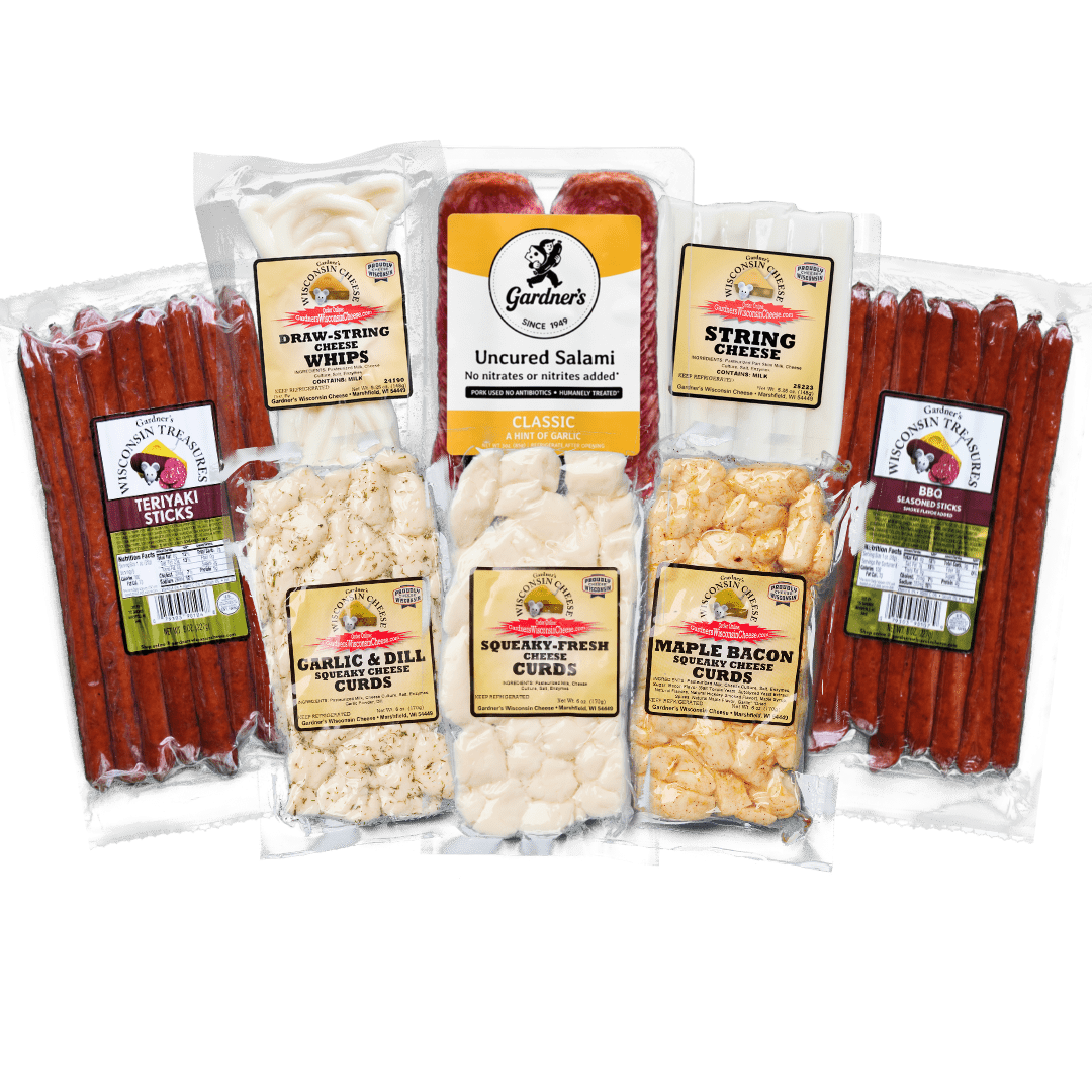 The Snack Pack *NEW* - Gardners Wisconsin Cheese and Sausage