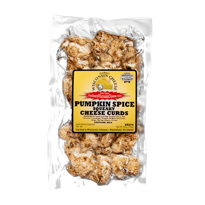 Pumpkin Spice Cheese Curds *LIMITED EDITION* - Gardners Wisconsin Cheese and Sausage