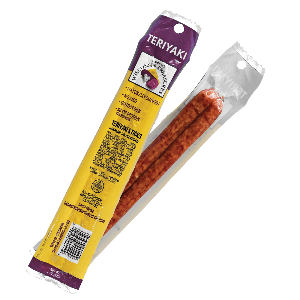 Teriyaki Twin - Pack *NEW* - Gardners Wisconsin Cheese and Sausage