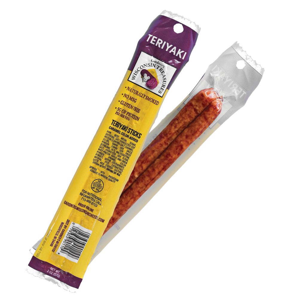 FREE Teriyaki Twin-Pack *NEW* - Gardners Wisconsin Cheese and Sausage