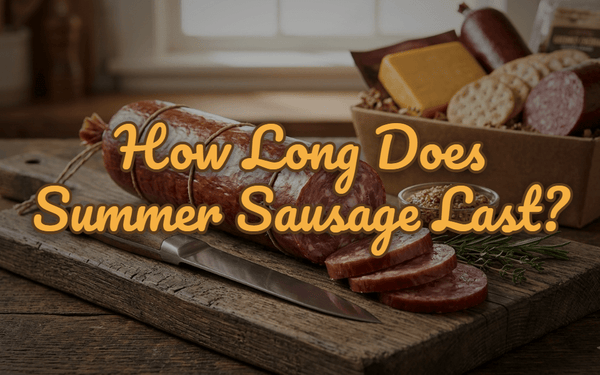 How Long Does Summer Sausage Last? Storage, Shelf Life & Freezing Explained - Gardners Wisconsin Cheese and Sausage