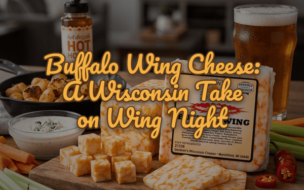 Buffalo Wing Cheese: A Wisconsin Take on Wing Night Without the Wings - Gardners Wisconsin Cheese and Sausage