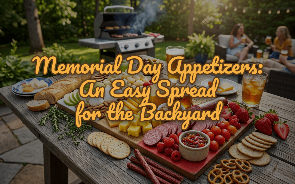 Memorial Day Appetizers: An Easy Wisconsin Cheese & Sausage Spread for the Backyard - Gardners Wisconsin Cheese and Sausage
