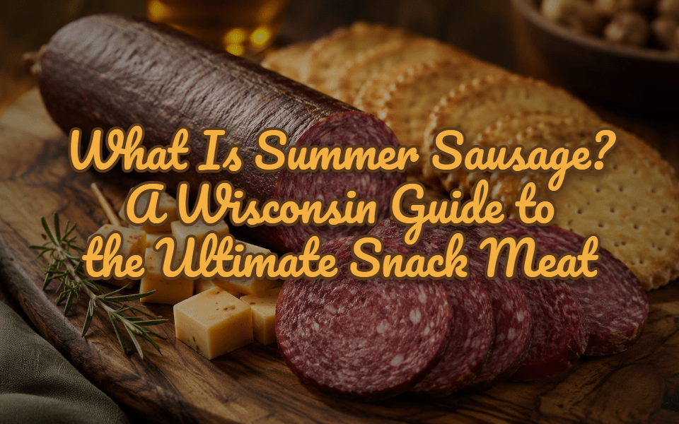 What Is Summer Sausage? A Wisconsin Guide to the Ultimate Snack Meat - Gardners Wisconsin Cheese and Sausage