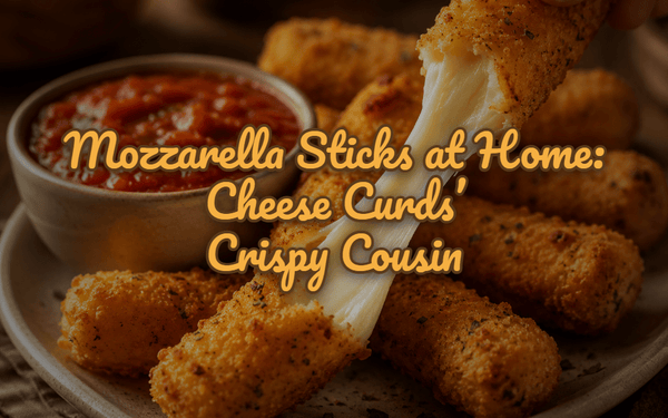 Mozzarella Sticks at Home: Cheese Curds' Crispy Cousin - Gardners Wisconsin Cheese and Sausage