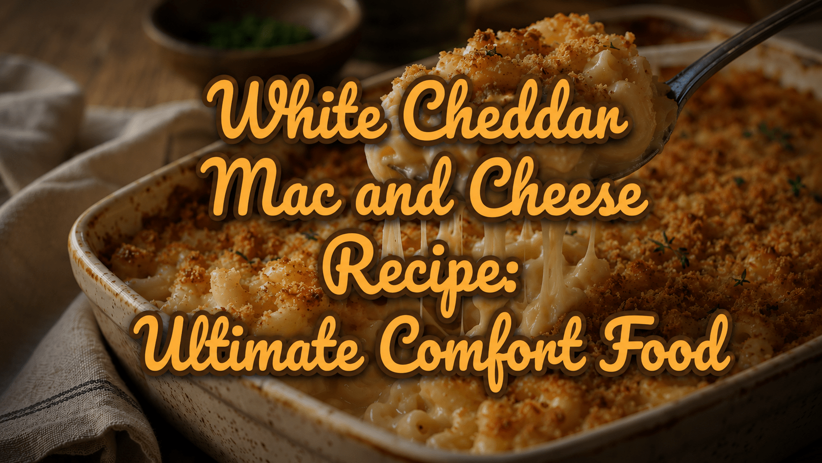 White Cheddar Mac and Cheese Recipe: Ultimate Comfort Food - Gardners Wisconsin Cheese and Sausage