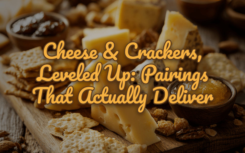 Cheese & Crackers, Leveled Up: Pairings That Actually Deliver - Gardners Wisconsin Cheese and Sausage