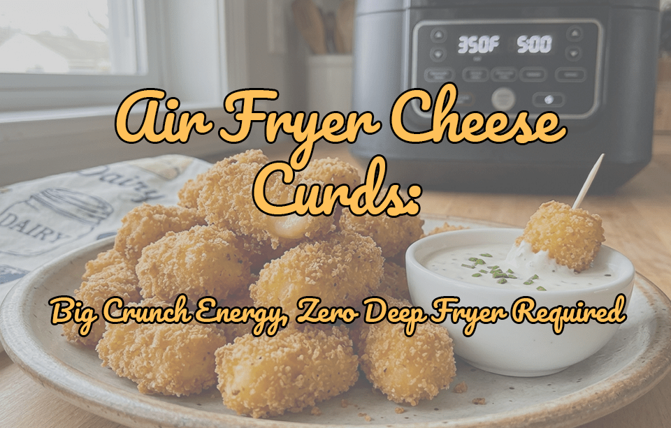Air Fryer Cheese Curds: Big Crunch Energy, Zero Deep Fryer Required - Gardners Wisconsin Cheese and Sausage