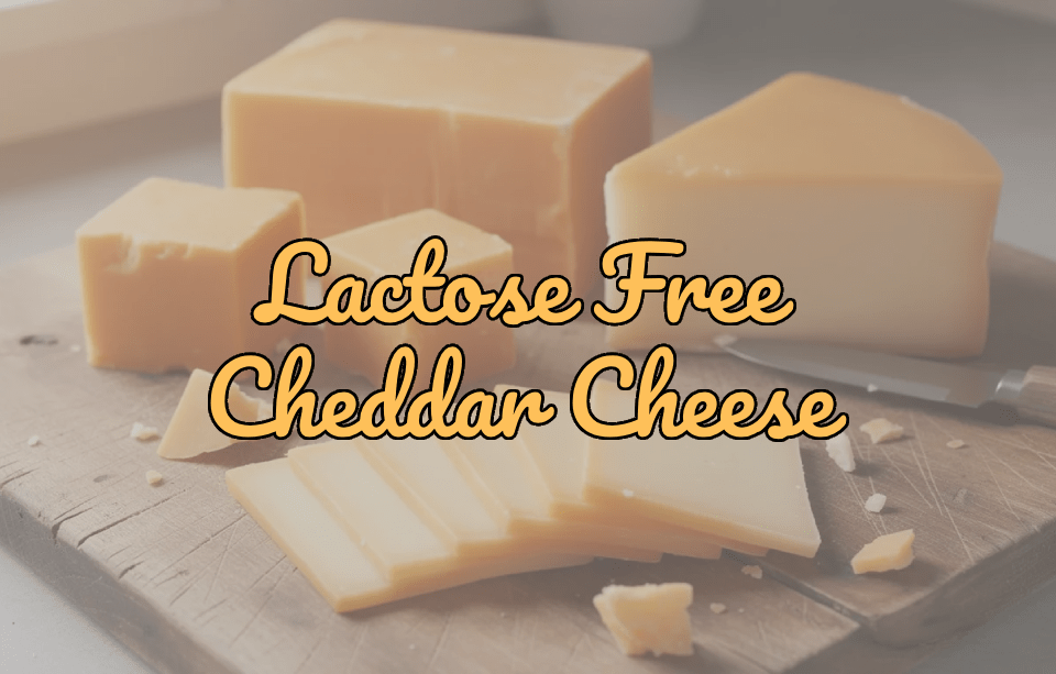 Lactose Free Cheddar Cheese - Gardners Wisconsin Cheese and Sausage