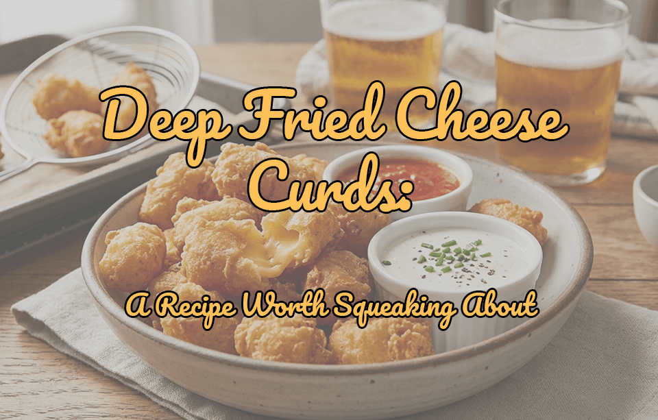Deep Fried Cheese Curds: A Recipe Worth Squeaking About - Gardners Wisconsin Cheese and Sausage
