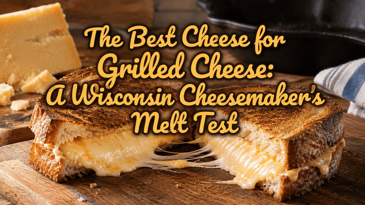 What to Use on Grilled Cheese: A Wisconsin Cheesemaker’s Melt Test - Gardners Wisconsin Cheese and Sausage
