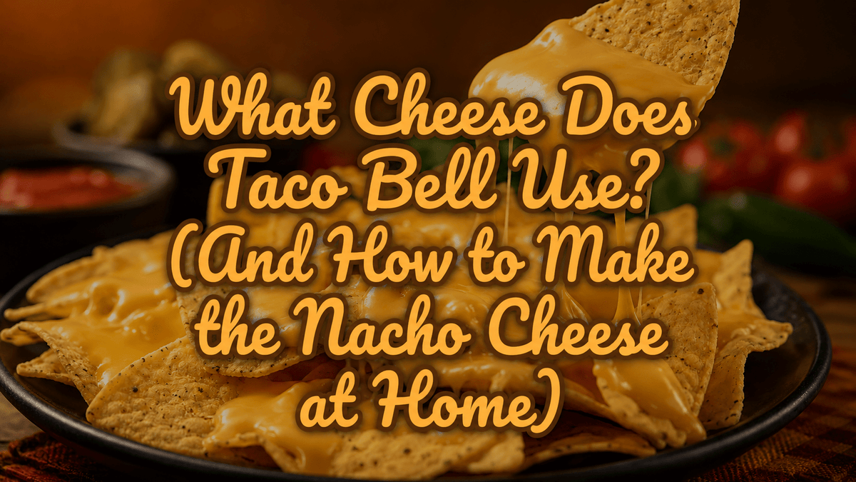 What Cheese Does Taco Bell Use? (And How to Make the Nacho Cheese at Home) - Gardners Wisconsin Cheese and Sausage