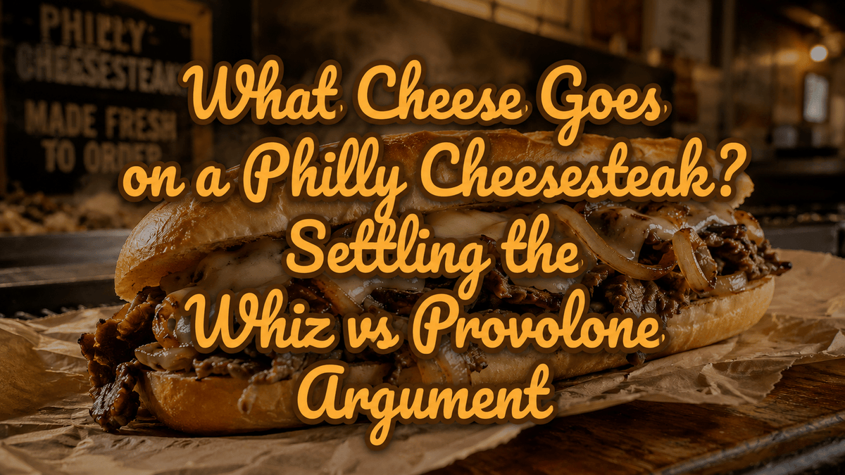 What Cheese Goes on a Philly Cheesesteak? Settling the Whiz vs Provolone Argument - Gardners Wisconsin Cheese and Sausage