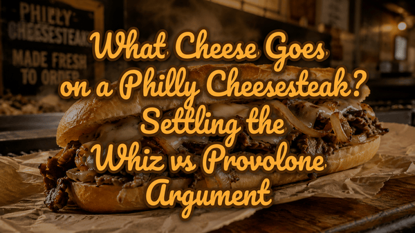 What Cheese Goes on a Philly Cheesesteak? Settling the Whiz vs Provolone Argument - Gardners Wisconsin Cheese and Sausage