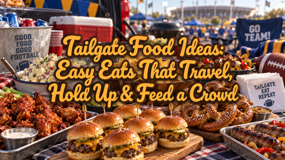Tailgate Food Ideas: Easy Eats That Travel, Hold Up & Feed a Crowd - Gardners Wisconsin Cheese and Sausage