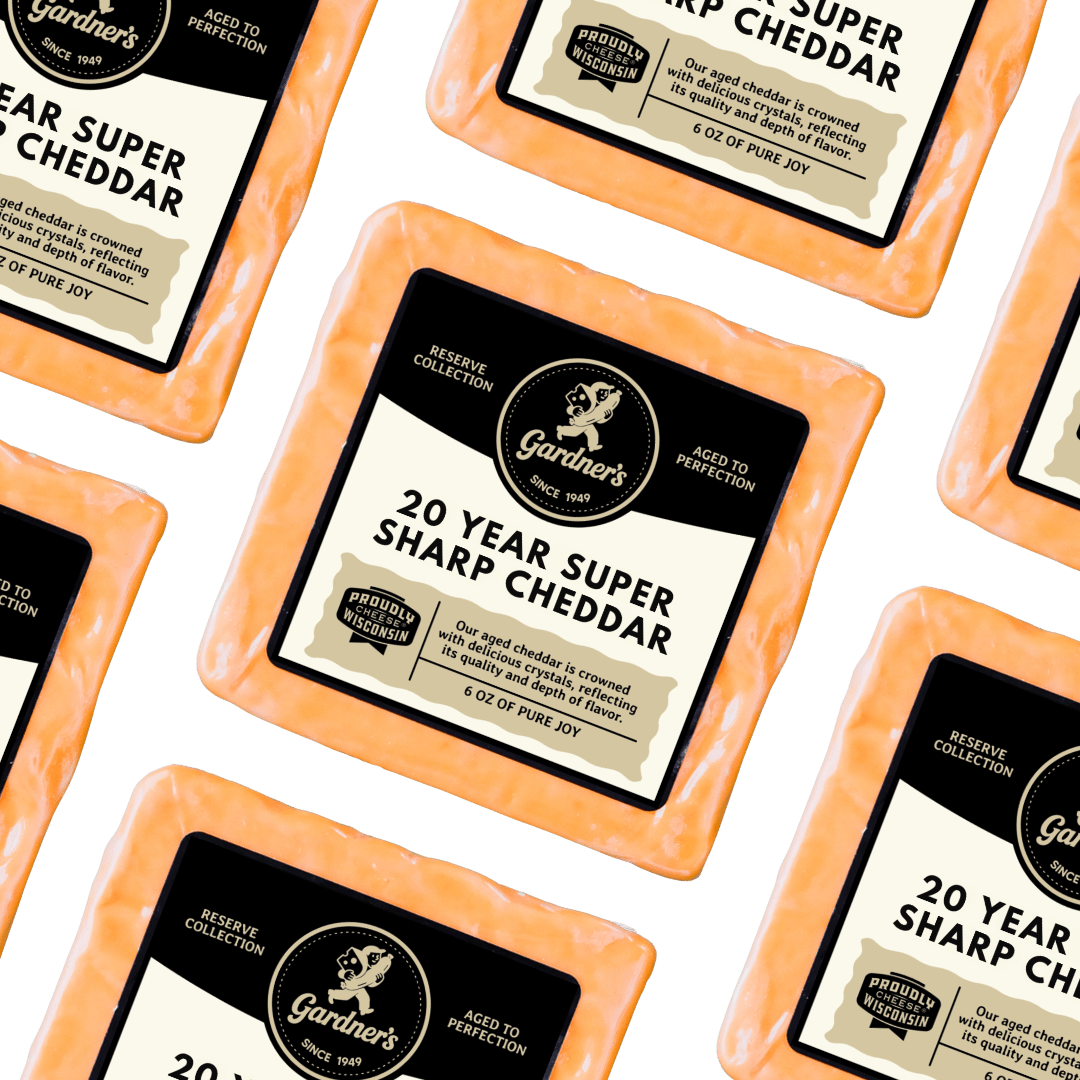 20 - Year - Old Super - Sharp Cheddar *LIMITED EDITION* - Gardners Wisconsin Cheese and Sausage