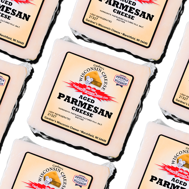 Aged Parmesan - Gardners Wisconsin Cheese and Sausage