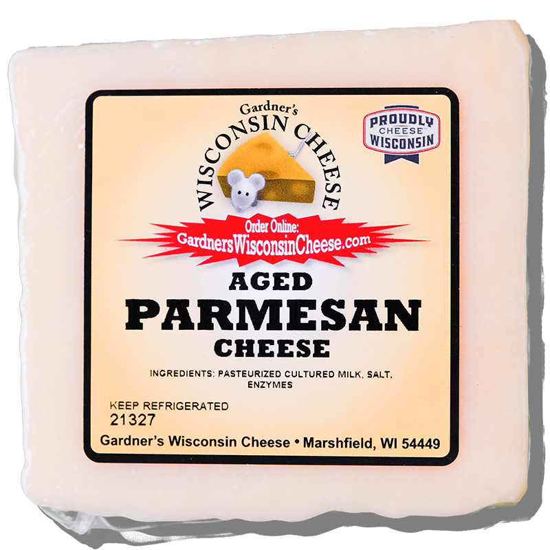 Aged Parmesan - Gardners Wisconsin Cheese and Sausage