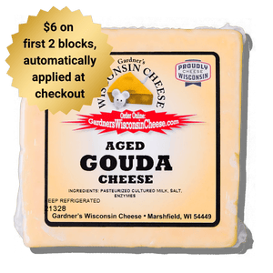 Aged Gouda - Gardners Wisconsin Cheese and Sausage