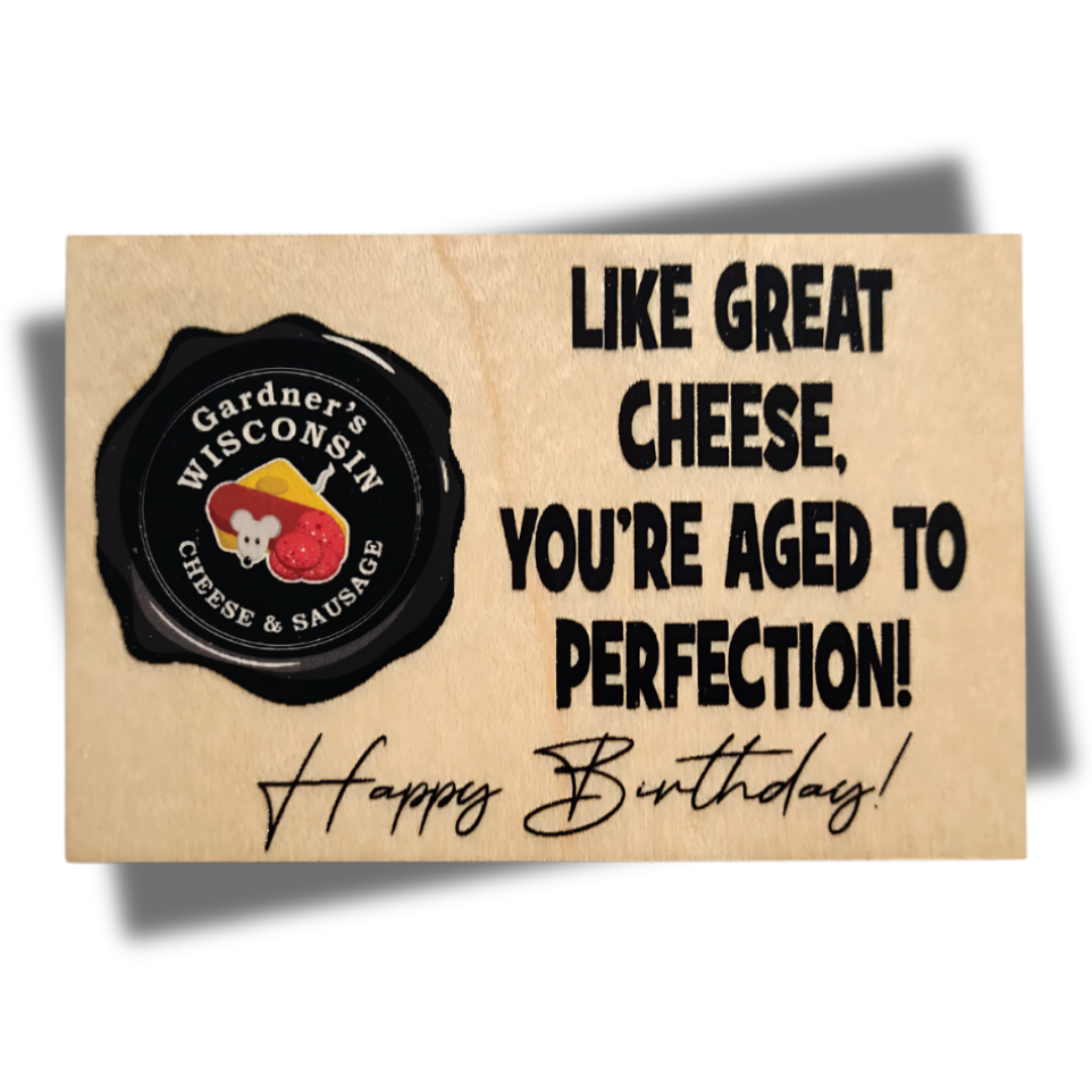 Happy Birthday Gift Package *NEW* - Gardners Wisconsin Cheese and Sausage