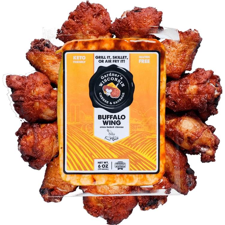 Gardner's Wisconsin Cheese Buffalo Wing Oven-Baked Cheese