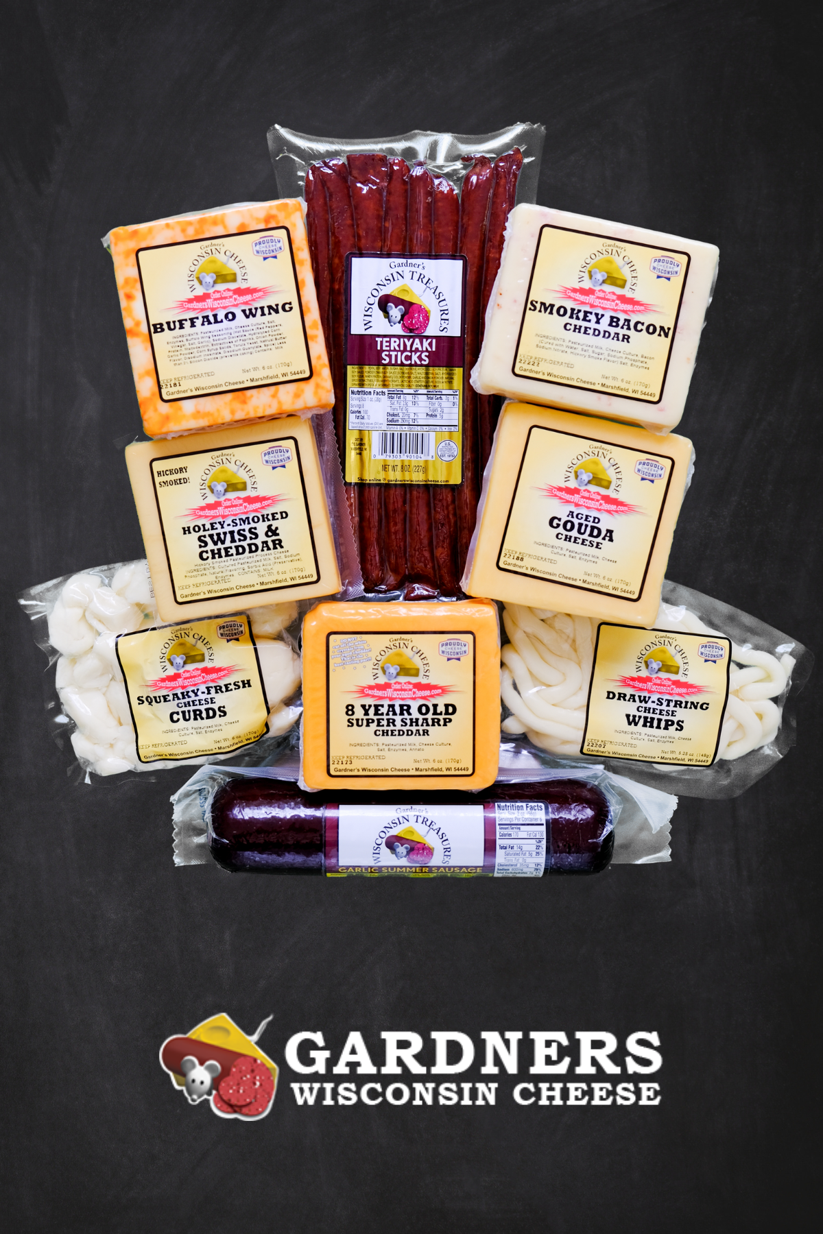 Champions Package - Gardners Wisconsin Cheese and Sausage