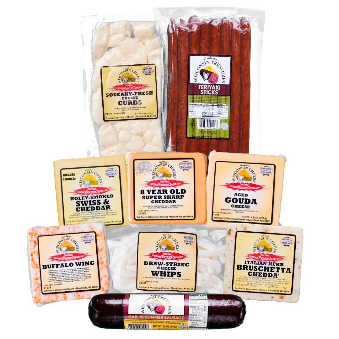 Champions Package - Gardners Wisconsin Cheese and Sausage