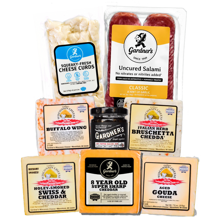 Gardner's Wisconsin Cheese Charcuterie Essentials Bundle