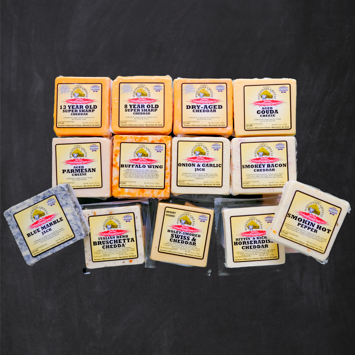 Just About Everything Package *NEW* - Gardners Wisconsin Cheese and Sausage
