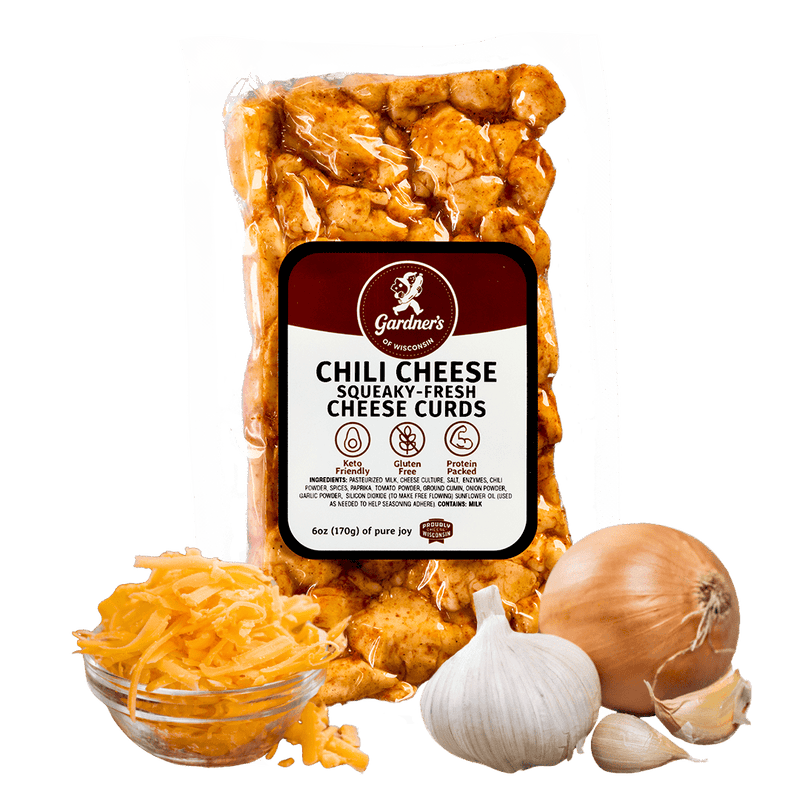 Chili Cheese Squeaky Curds - Gardners Wisconsin Cheese and Sausage