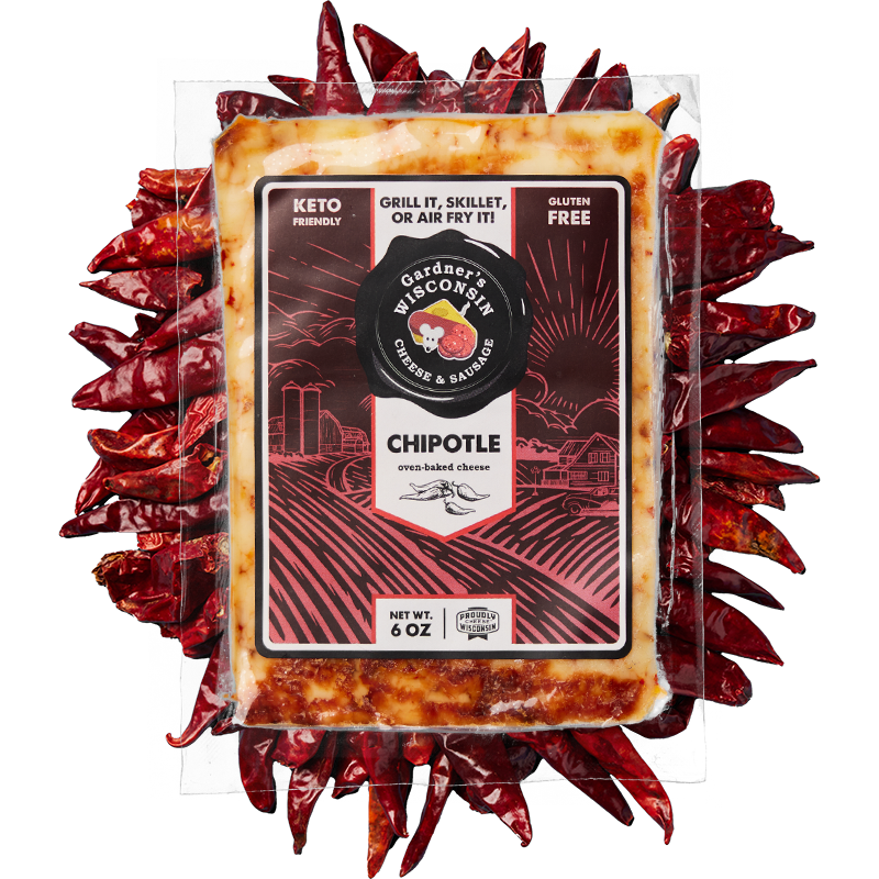 Chipotle Oven-Baked Cheese - Gardners Wisconsin Cheese and Sausage