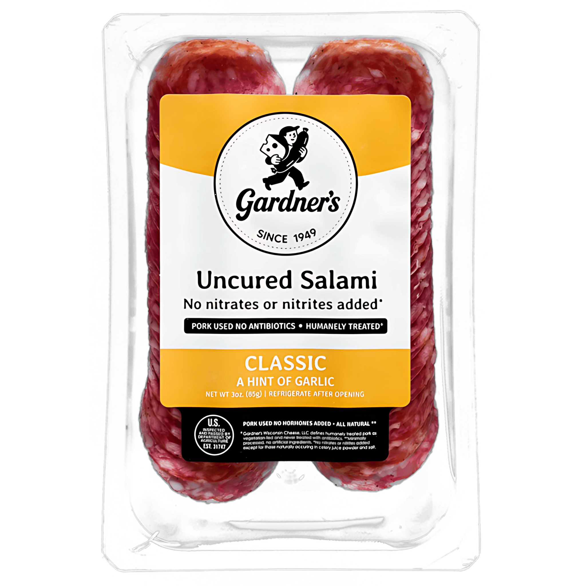 Classic Sliced Salami *NEW* - Gardners Wisconsin Cheese and Sausage