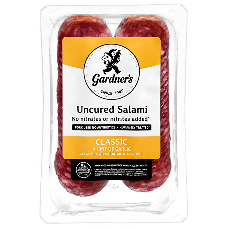 Gardner's Wisconsin Cheese Classic Sliced Salami