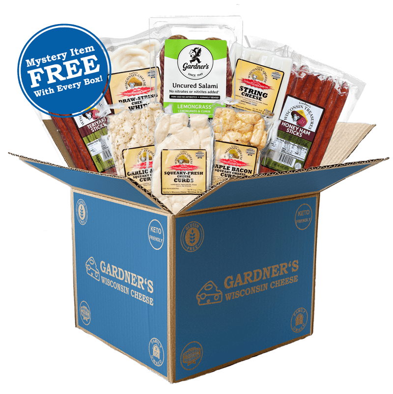 Wisconsin Snacks Curated Cheese & Meat Snack Pack Subscription | Gardner’s WI – Gardners ...