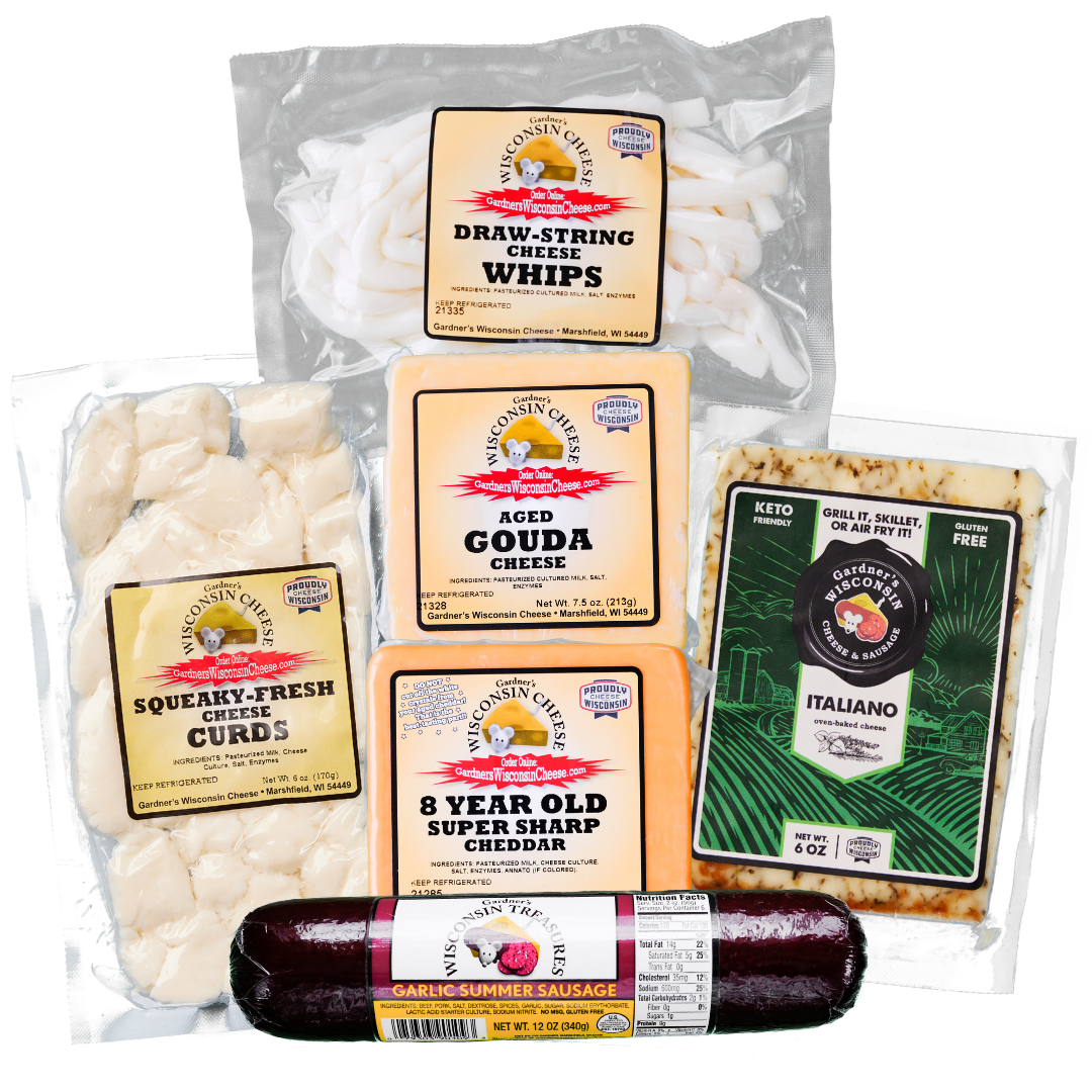 Customer Favorites Package - Gardners Wisconsin Cheese and Sausage