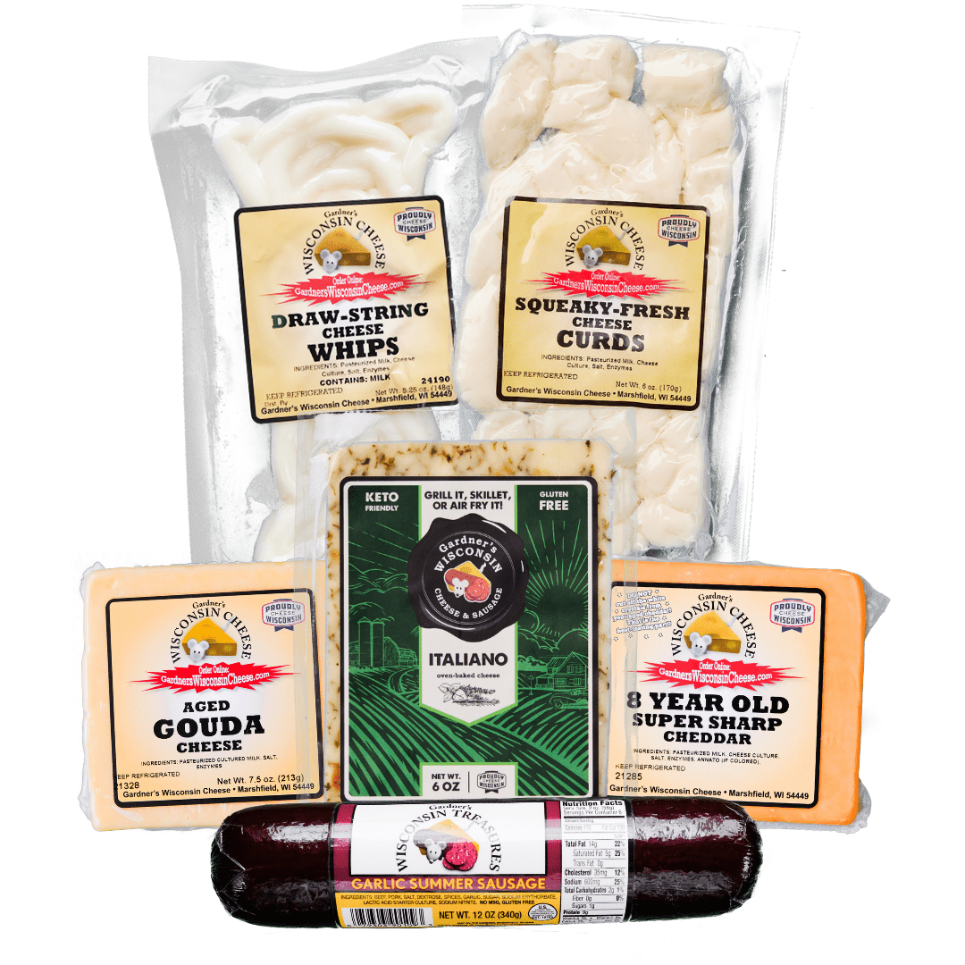 Customer Favorites Package - Gardners Wisconsin Cheese and Sausage