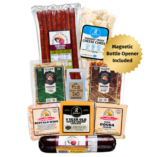 Legen-Dairy Dad Gift Package *NEW* - Gardners Wisconsin Cheese and Sausage