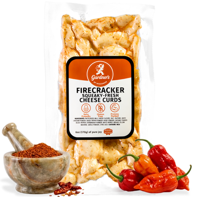 Firecracker Squeaky Cheese Curds - Gardners Wisconsin Cheese and Sausage